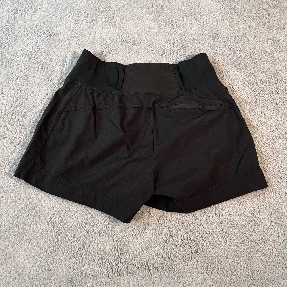 Athleta Women's Black Trekkie North Short Size 0 - Picture 2 of 8
